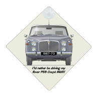 Rover P5B Coupe MkIII 1967-73 Car Window Hanging Sign